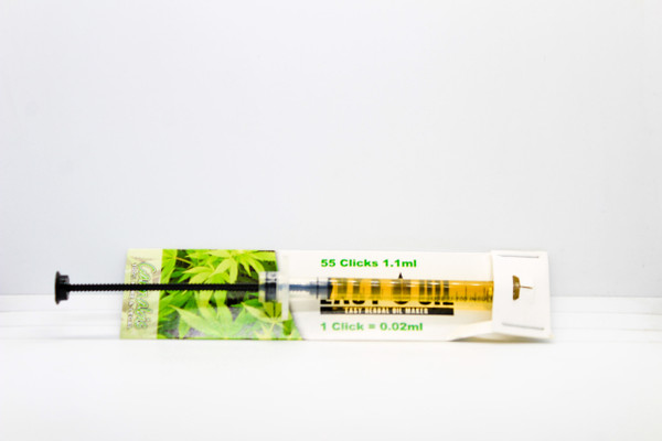 THC Distilate Syringe Clicker