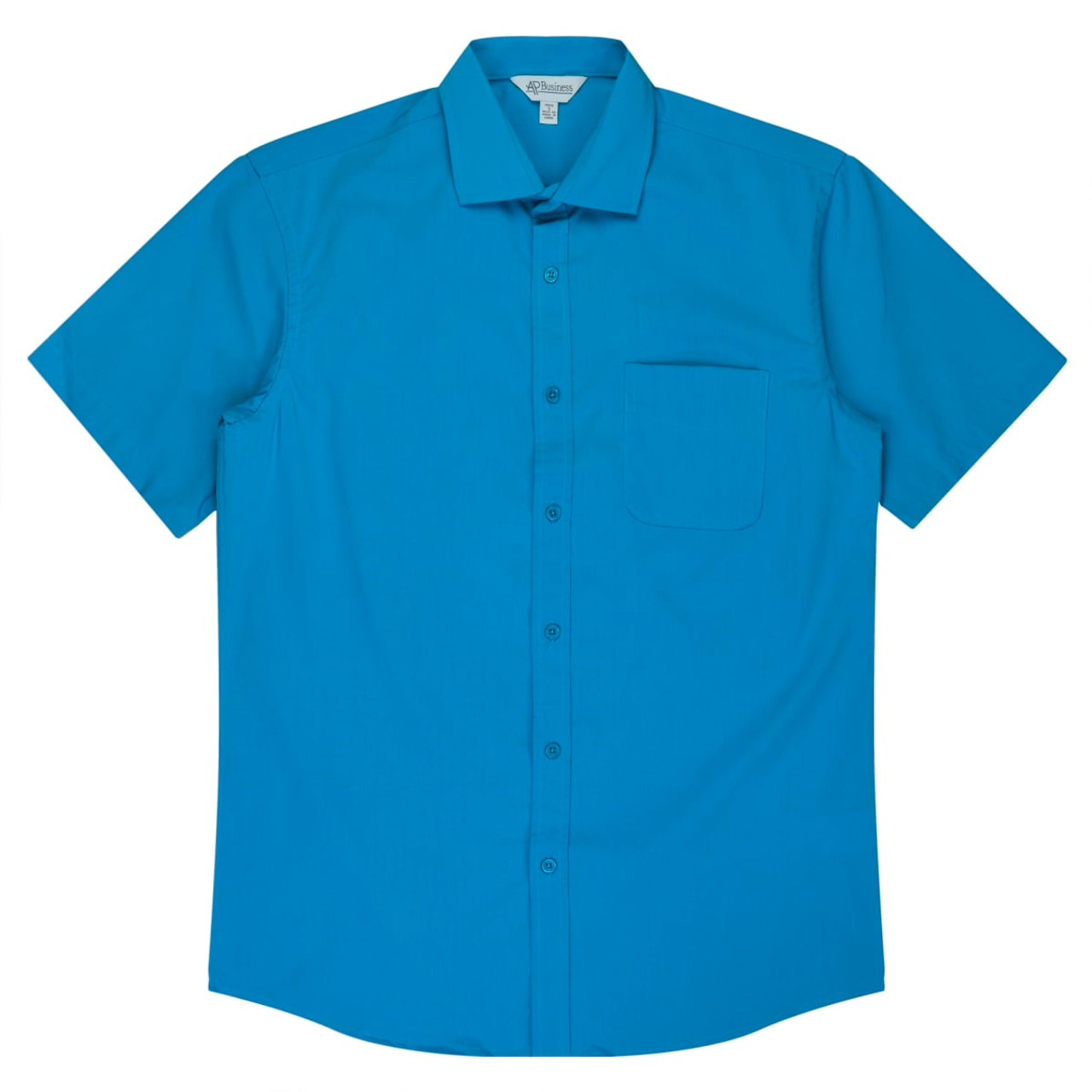 MOSMAN MENS SHIRT SHORT SLEEVE