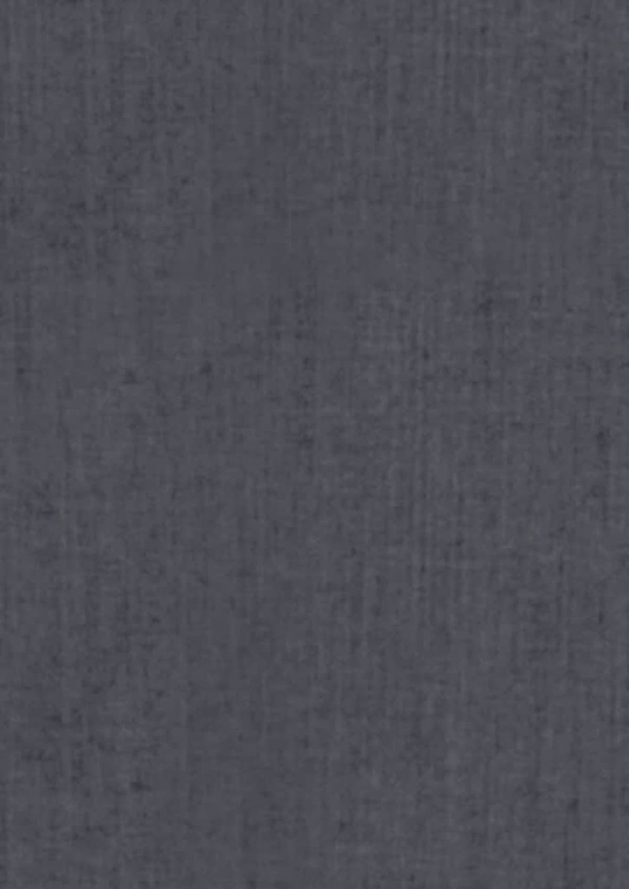 A women's button-up shirt in a dark grey fabric, featuring short sleeves and a logo.