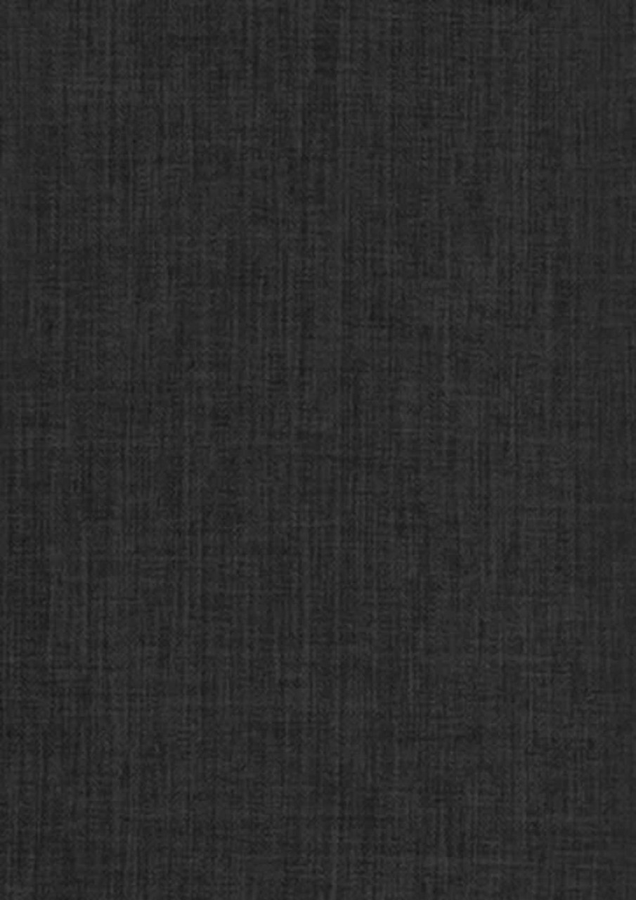 A textured, dark grey fabric background, suitable for highlighting clothing items.
