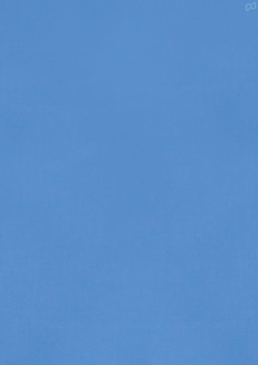 A light blue short sleeve button-up shirt with a logo.