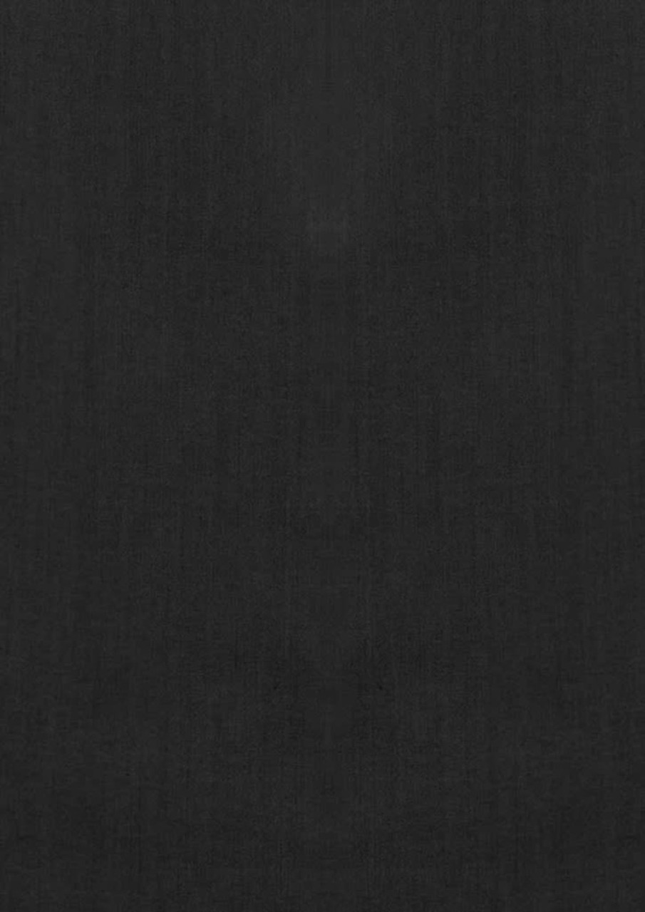 A black short sleeve men's button-up shirt with a logo on the chest.