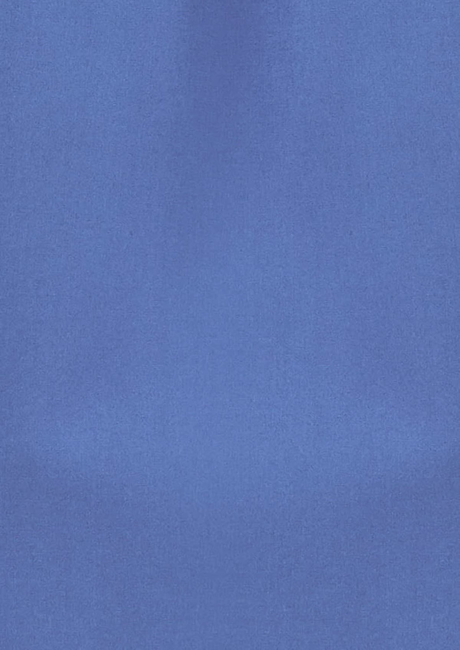 A plain blue fabric swatch, suitable for a Women's Florence Plain Tunic. The material appears smooth and untextured.