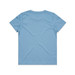 A light blue kids' t-shirt with a simple, plain design and no visible branding on the back.