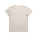 A plain cream youth t-shirt with short sleeves and a simple design. Features a logo on the label.
