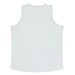 A light grey singlet with a plain design, featuring a logo on the back. Suitable for casual wear.