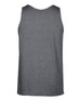 A grey singlet with a simple design and no visible branding on the back.