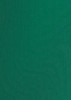 A green fabric swatch featuring a textured surface, suitable for clothing design. It includes a small logo.
