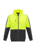 Unisex Hi Vis Full Zip Hoodie