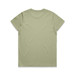 A light green t-shirt with a plain back design and no visible logos.