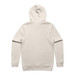 A beige hoodie with a hood and long sleeves. The back is plain with no visible logos or text.