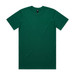 A green Classic Tee t-shirt featuring a crew neck and short sleeves, with a logo at the neckline.