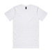 A white Classic Tee t-shirt, featuring a round neckline and short sleeves. It has a logo on the label.