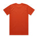 An orange Classic Tee t-shirt featuring a plain back design with short sleeves.