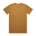 A mustard yellow Classic Pocket Tee, featuring a plain back design and short sleeves. It includes a logo on the front.