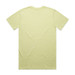 A light yellow Classic Tee featuring a simple design and a brand logo on the back.