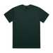 A dark green Heavy Tee T-shirt with short sleeves and a simple design. It features a logo on the label.