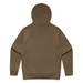 A brown hoodie with a hood, showcasing a simple design and no visible logos or branding.