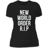 RIP NWO (wht) Ladies' Boyfriend T-Shirt