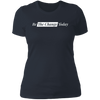 Be the Change (wht) Ladies' Boyfriend T-Shirt