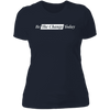 Be the Change (wht) Ladies' Boyfriend T-Shirt