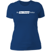 Be the Change (wht) Ladies' Boyfriend T-Shirt