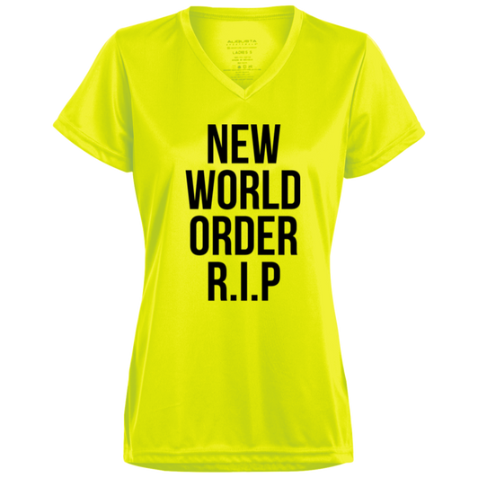 1790 Ladies’ Moisture-Wicking V-Neck Tee