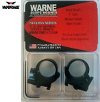 WARNE Maxima QD 1" Med Scope Rings 11mm 3/8" 721LM