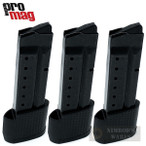 ProMag S&W M&P Shield .40S&W 9 Round EXTENDED MAGAZINE 3-PACK SMI31 ProMag S&W M&P Shield .40S&W 9 Round EXTENDED MAGAZINE 3-PACK SMI31