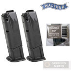 Walther PDP Full-Size 9mm 10 Round MAGAZINE 2-PACK 2856905