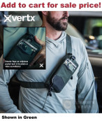 Vertx SOCP Sling BAG or Fanny PACK 10"x2"X4.25" BLK VTX5227-IBK - Add to cart for sale price!