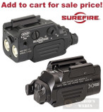 SureFire XR2 Weaponlight + Red Laser 800 Lumens Rechargeable Fits Rails XR2-A-RD - Add to cart for sale price!