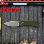 Kershaw PROXIMAL KNIFE 3.15" KVT Bearings G10 Olive Handle EDC 2058