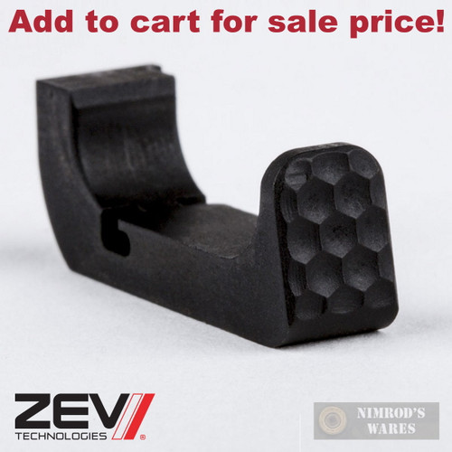 ZEV Glock Gen4 10mm 45ACP Aluminum Extended Mag Release ZT-MAGRELEASE-G4-L - Add to cart for sale price!