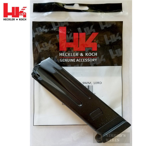 H&K VP9 P30 9mm 10 Round Steel Factory Magazine 229750S 50259077