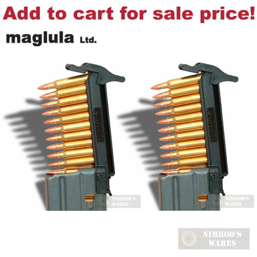 MAGLULA Strip LULA .223 5.56 SPEED LOADER SL50B 2-PACK - Add to cart for sale price! MAGLULA Strip LULA .223 5.56 SPEED LOADER SL50B 2-PACK - Add to cart for sale price!