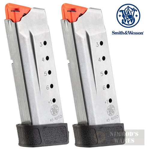 S&W Smith & Wesson M&P 45 SHIELD .45 ACP 7 Round MAGAZINE 2-PACK 3005567