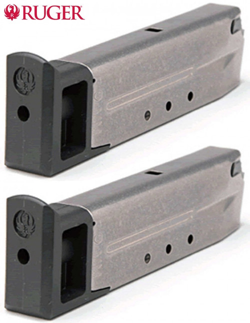 RUGER KP89 KP93 KP94 KP95 9mm 10 Round MAGAZINE 2-PACK SS 90098