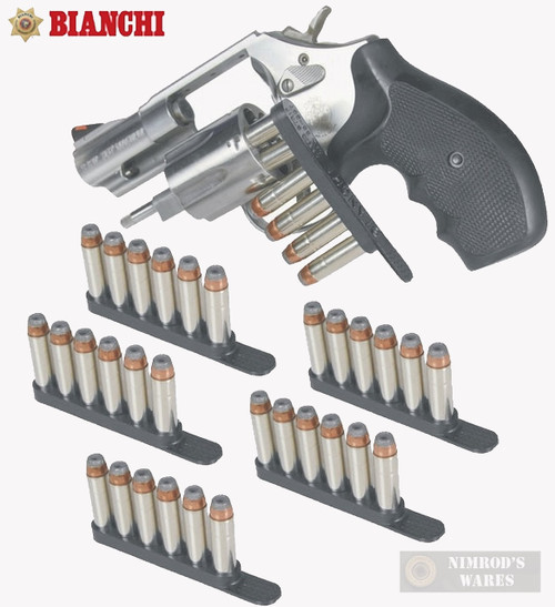 BIANCHI .38 .357 SPEED STRIPS x 6 6 Rounds 585 20054