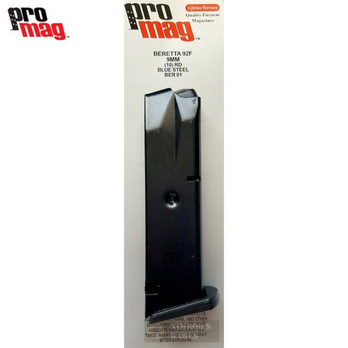 ProMag Beretta 92F M9 9mm 10 Round Magazine BER01
