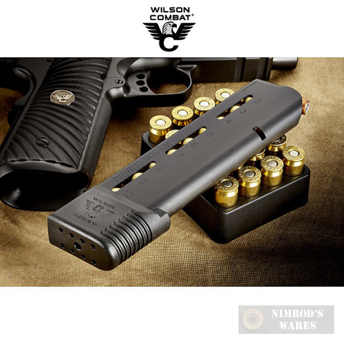 Wilson Combat 1911 .45 ACP 10 Round ETM Railed MAGAZINE 500-45FS10B