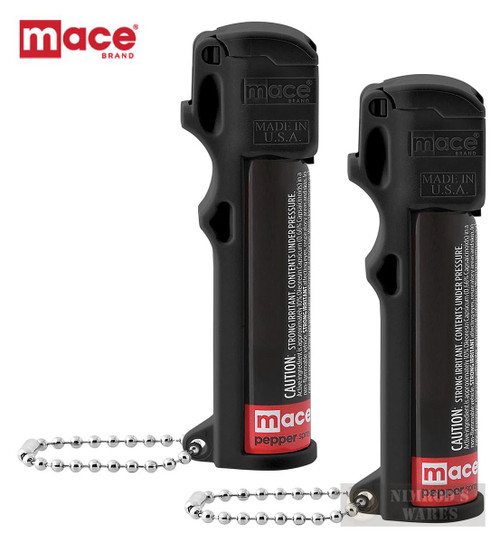 MACE PepperGard PEPPER SPRAY 2-PACK Personal 12 ft. Range 80153 80725