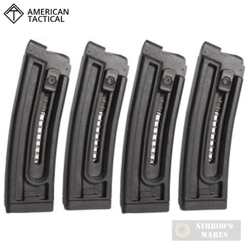 American Tactical GSG-16 .22LR 10 Short Round MAGAZINE x 4 GERMGSG16TP10