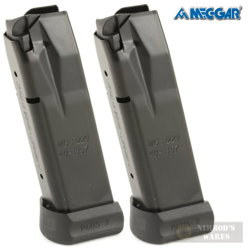 Mec-Gar SIG SAUER P229 .40S&W .357 14 Round MAGAZINE 2-PACK MGP2294014AFC