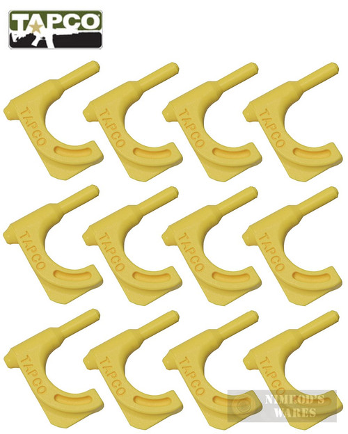 TapCo PISTOL CHAMBER FLAG Safety Tool 12-PK Yellow 16801