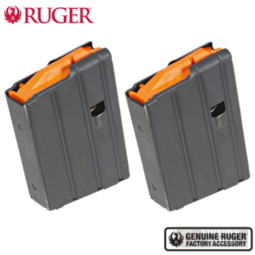 Ruger AMERICAN RANCH RIFLE / AR-556 MPR .350 Legend 10 Round Steel MAGAZINE 2-PACK 90695