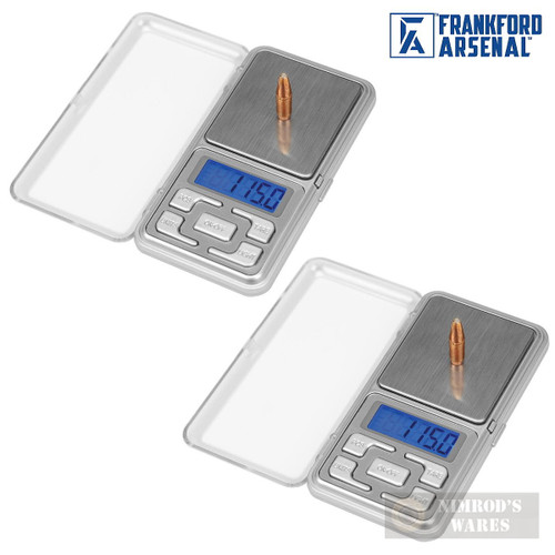 Frankford Arsenal DS-750 Digital RELOADING SCALE 2-PACK 0.1 Grain Accuracy 205205