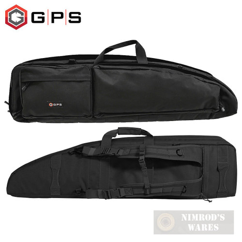 GPS "Double Bolt" TWO Scoped Rifles CASE 42" GPS-DBRC-42-BLK