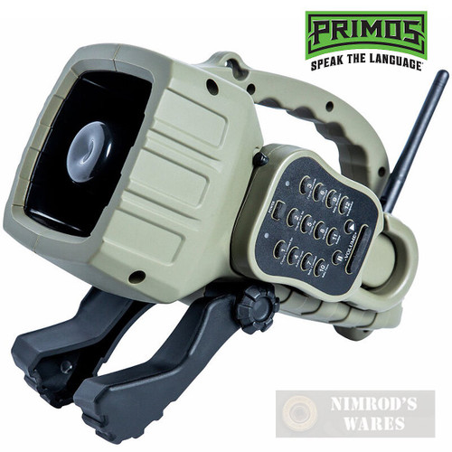 Primos Dogg Catcher 2 PREDATOR CALL 100-yd Remote 12 Sounds Hunting 3851