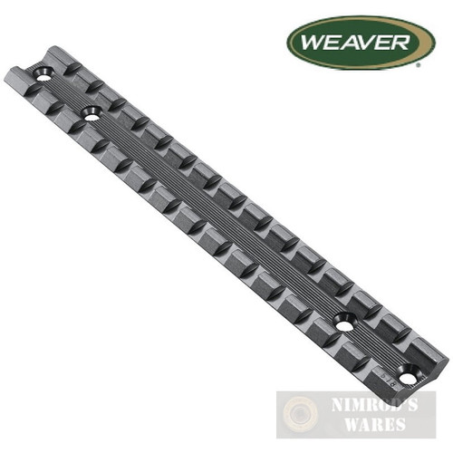 Weaver Ruger AMERICAN LA Scope Red Dot Laser BASE Multi-Slot 48313